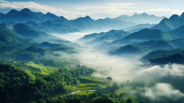 贵州山水全景