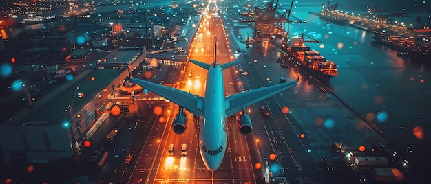 航空快件优先配送专车
