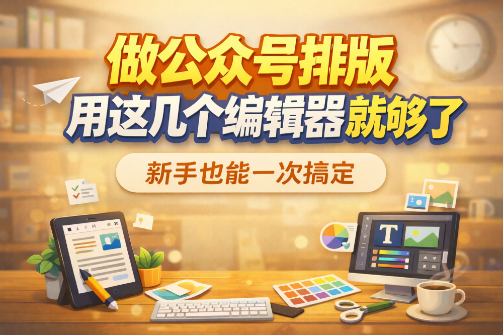做公众号排版用这几个编辑器就够了，新手也能一次搞定
