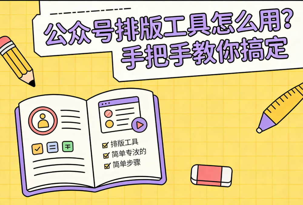 2026新手终极指南：公众号排版工具怎么用？手把手教你搞定
