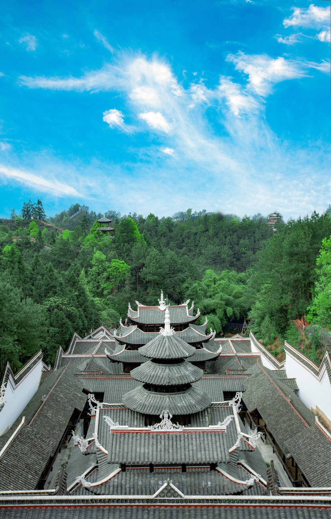 恩施土司城九进堂