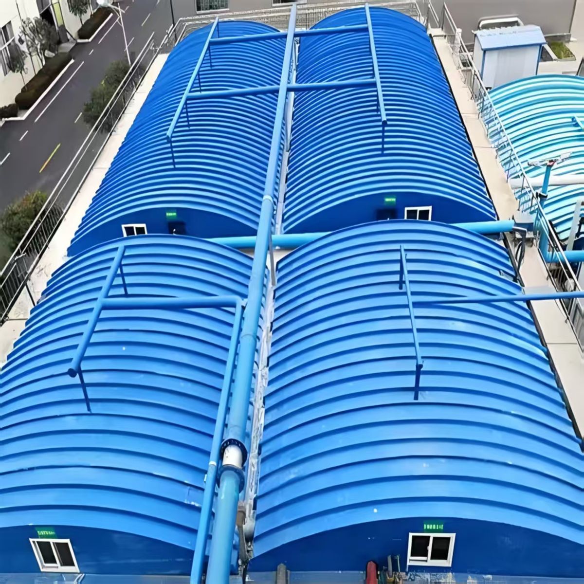 玻璃钢拱形盖板应用场景