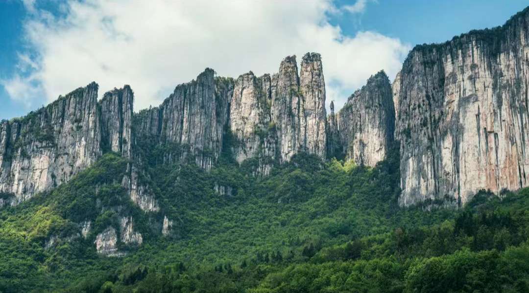 恩施大峡谷远景